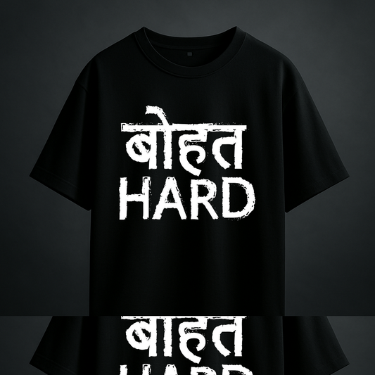 hard Oversize Drop shoulder t shirt