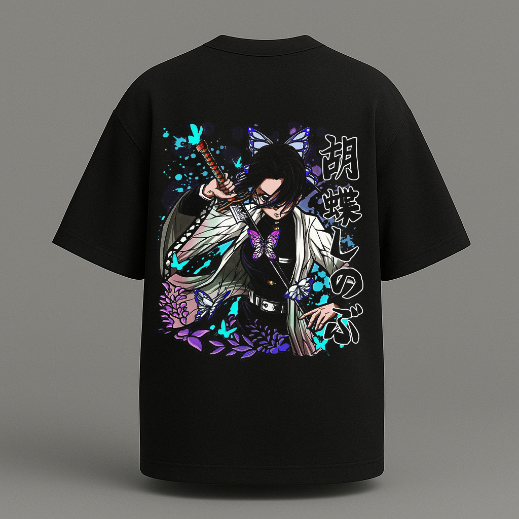Infinity castle Shinobu Kocho oversize t shirt
