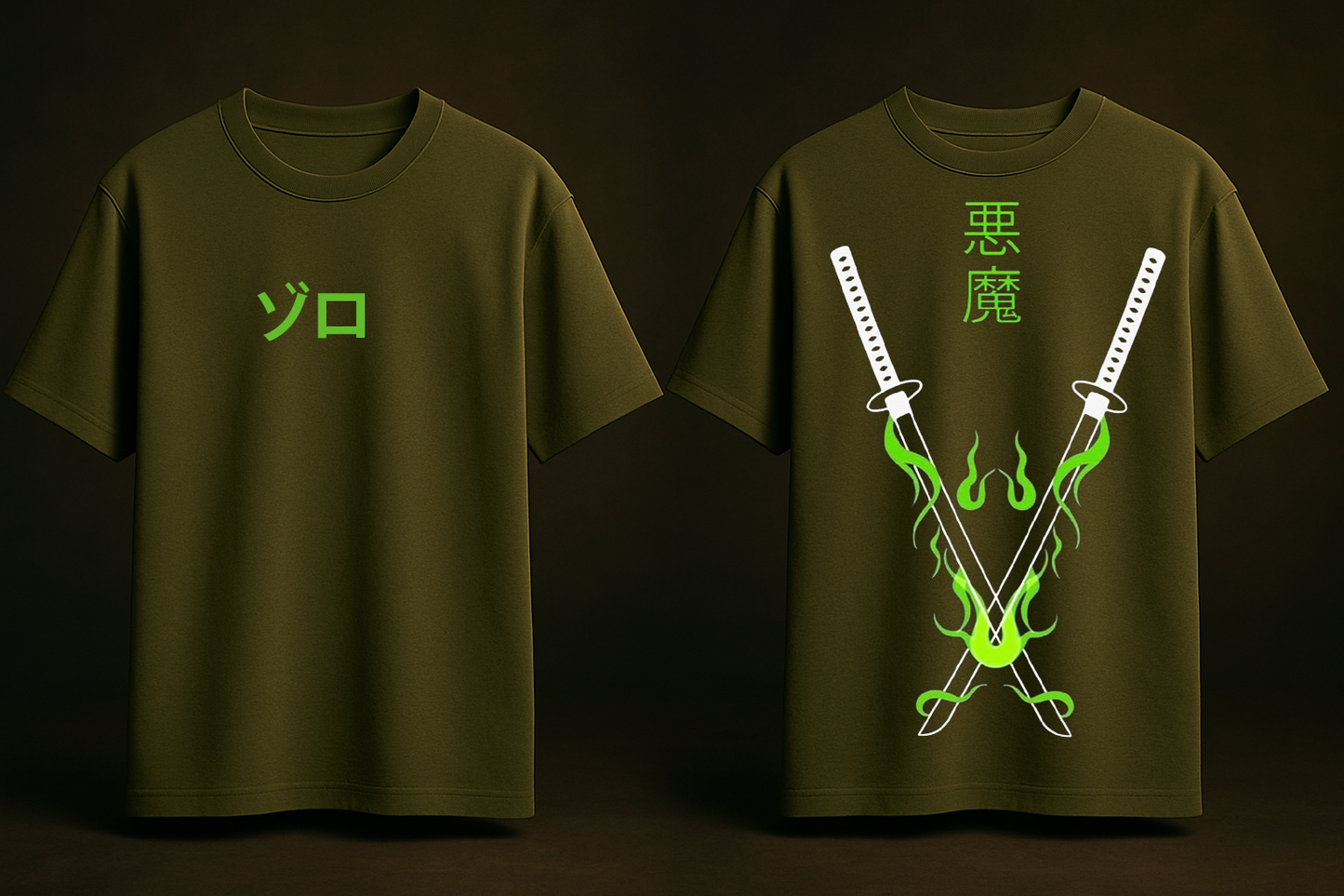 Zoro Swords t shirt