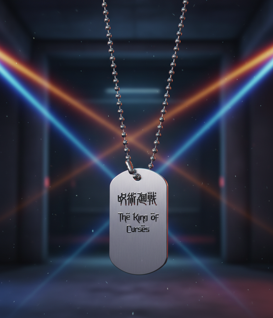 The King of Curses Dog Tag