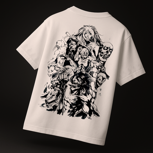 AOT oversize drop shoulder t shirt