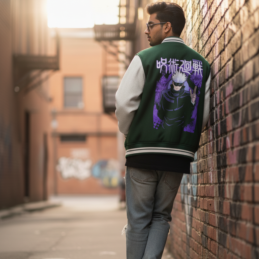 Gojo Unisex Varsity Jacket