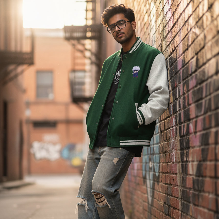 Gojo Unisex Varsity Jacket