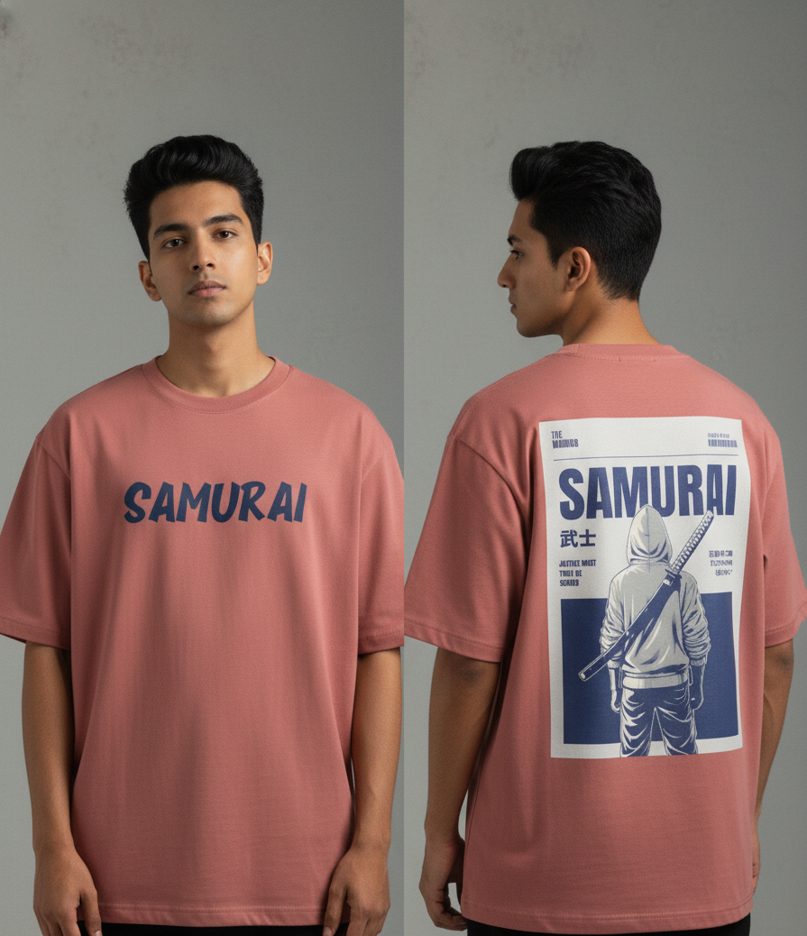 Samurai Unisex Oversized Classic T-Shirt