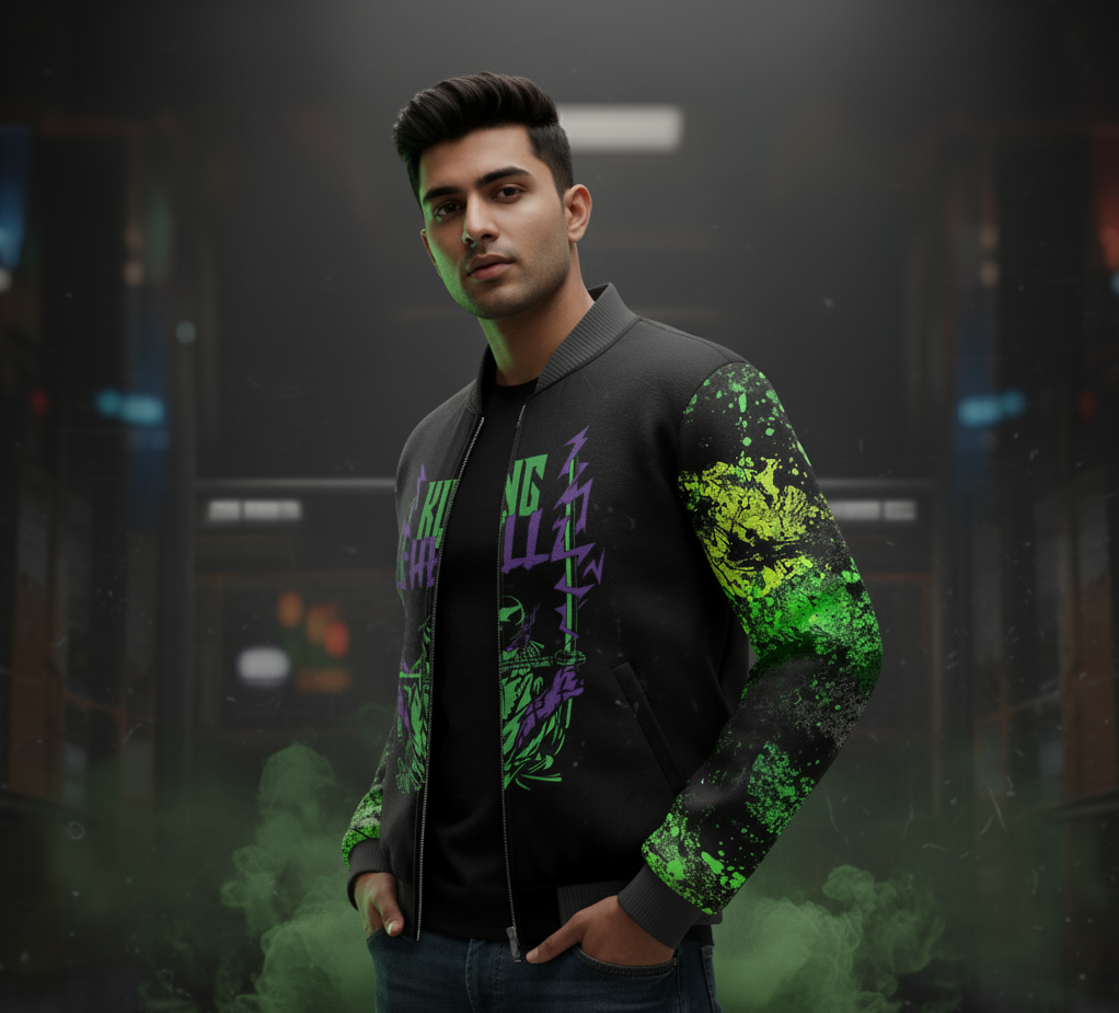 Zoro Unisex AOP Bomber Jacket