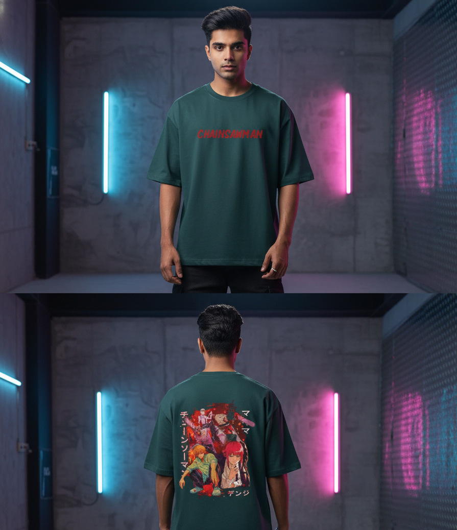 Chainsaw man v2 Unisex Oversized Classic T-Shirt