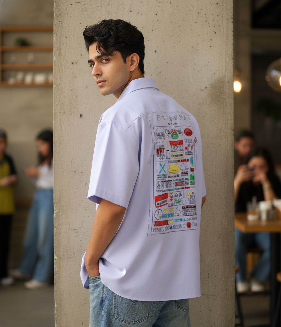 Friends Unisex Oversized Shirt