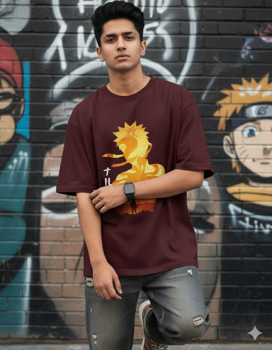 Naruto Unisex Oversized Classic T-Shirt