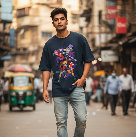 The Trio Unisex Oversized Classic T-Shirt