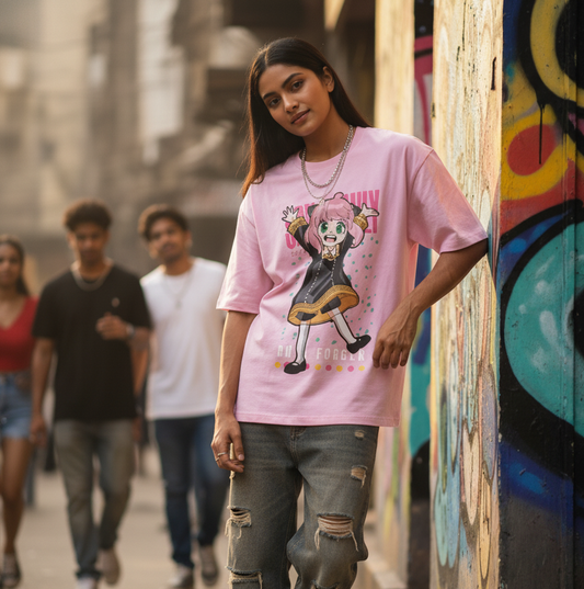 Anya Unisex Oversized Classic T-Shirt