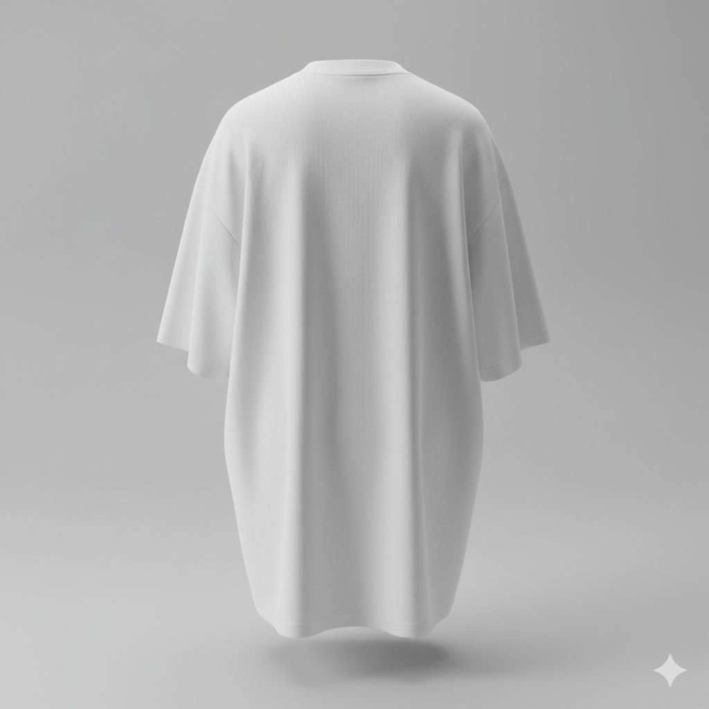 Zoro V2 white oversize t shirt