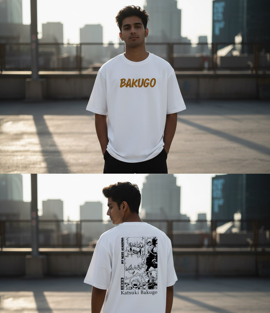 Bakugo Unisex Oversized Classic T-Shirt