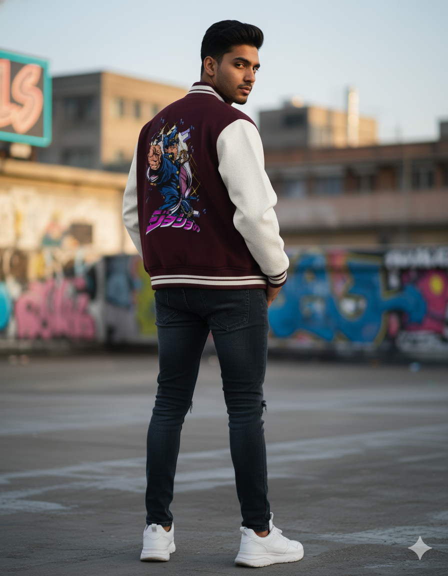 Jojo Unisex Varsity Jacket