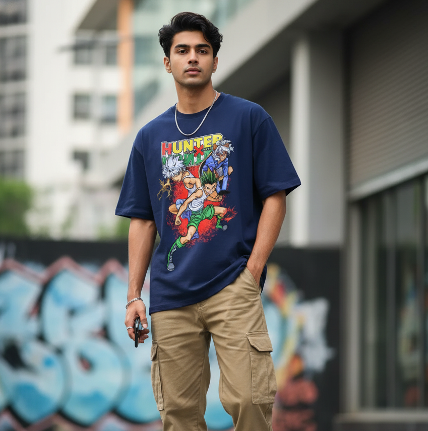 Hunter x Hunter Unisex Oversized Classic T-Shirt