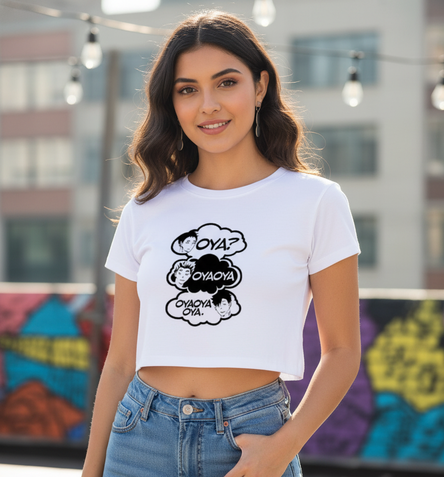 Haikyu Oyaoya Crop Top