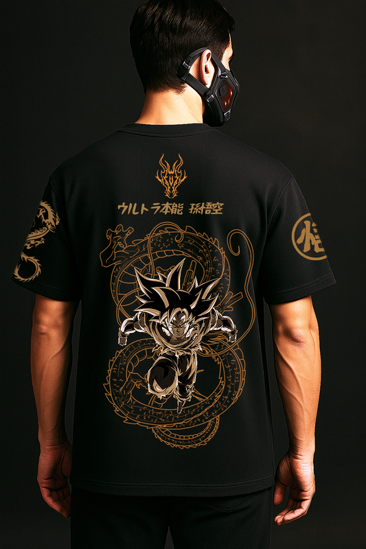 GOKU oversize drop shoulder t shirt