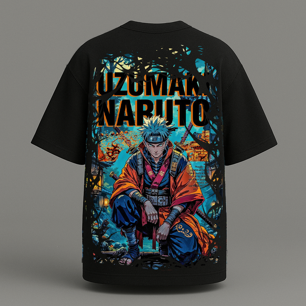 Premium Naruto oversize t shirt