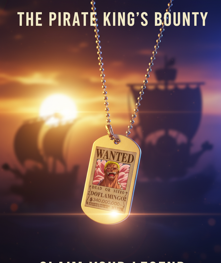 Donquixote Doflamingo Dog Tag