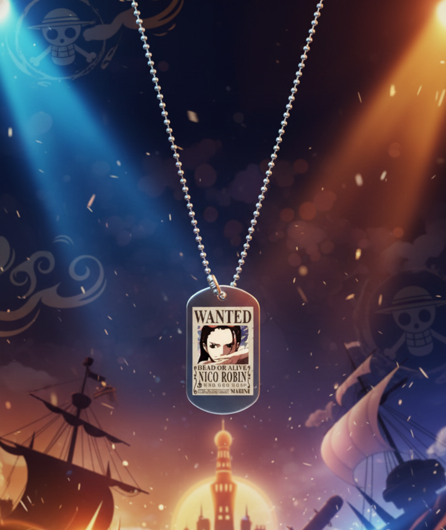 Nico Robin Dog Tag