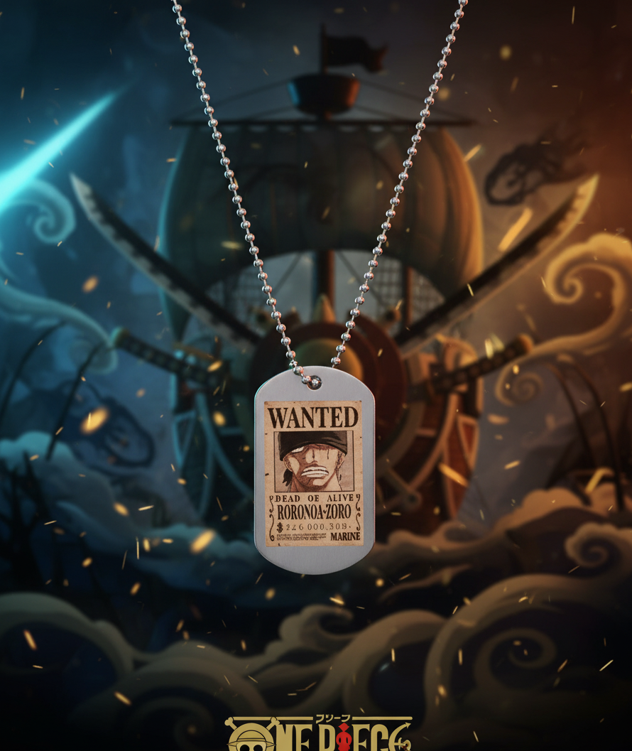 Roronoa Zoro Dog Tag